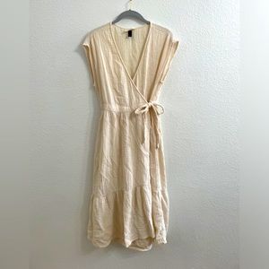 Cotton Gauze Wrap Dress